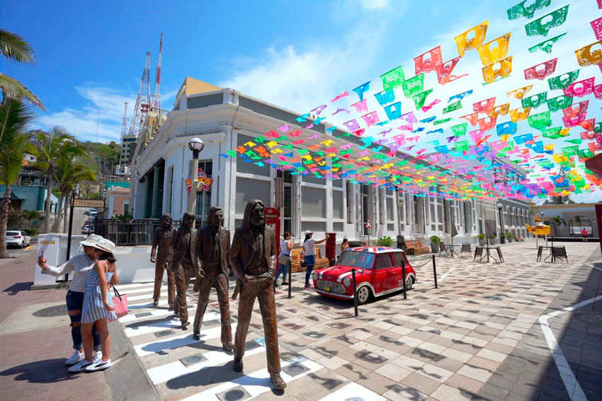 Callejon-de-Los-Beatles-Mazatlan