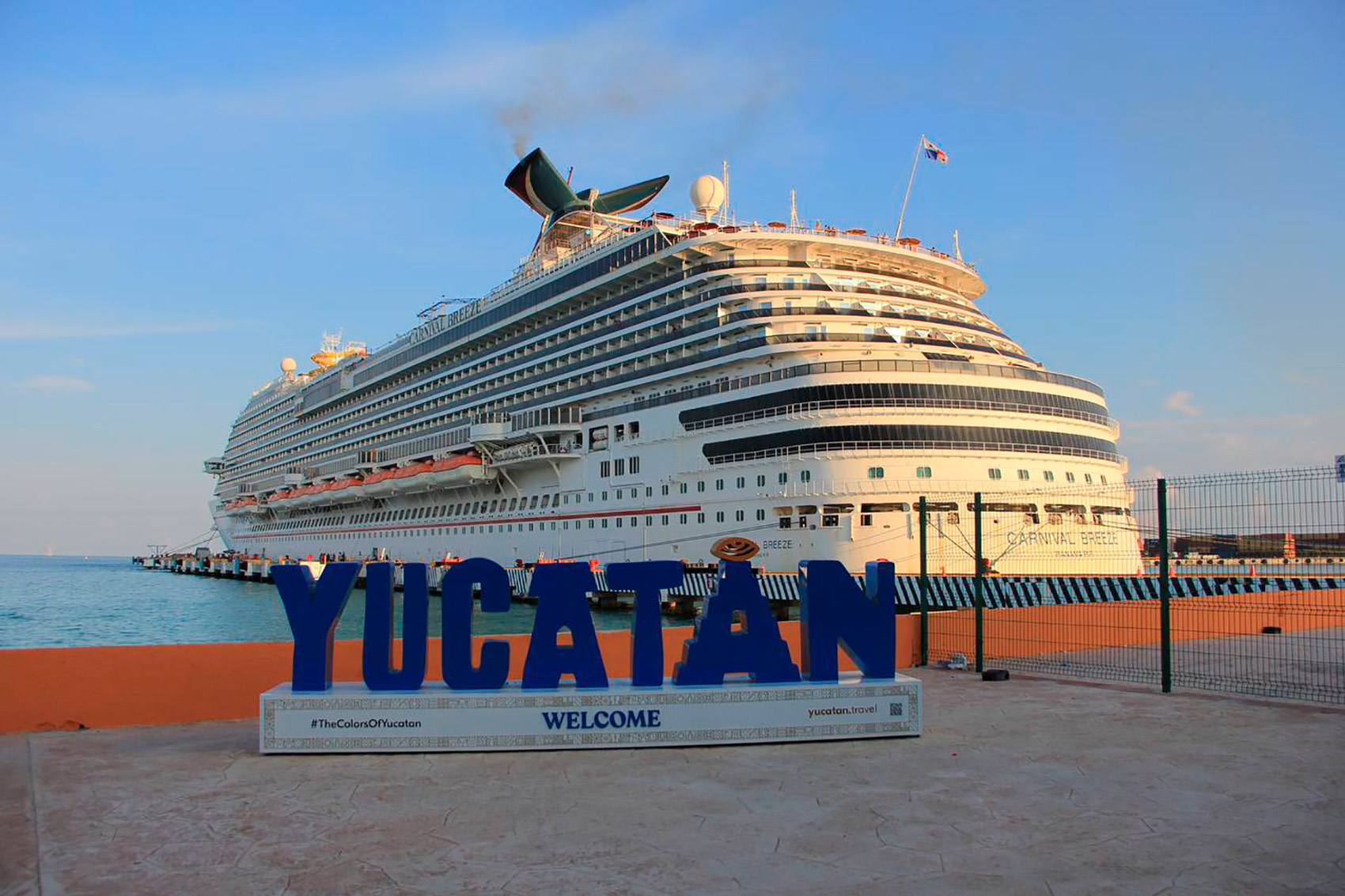 Yucatán celebra el regreso de los cruceros a Progreso